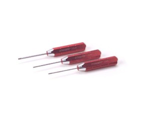 Dynamite Machined Hex Driver Metric Set, Red