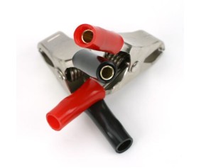 Dynamite Alligator Clips with 4mm Bullet Jack (2)