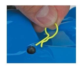 Dynamite Bent Body Clips Yellow (8)