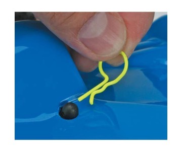 Dynamite Bent Body Clips Yellow (8)