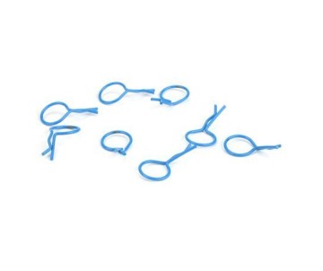 Dynamite Bent Body Clips Blue (8)