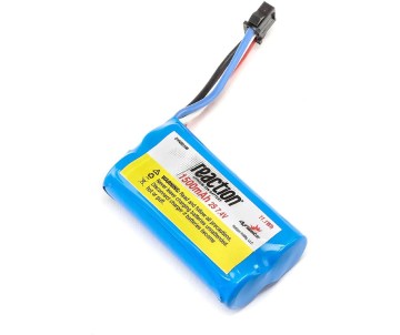 Dynamite 7.4V 1500mAh 2S Li-Ion: PRB React 17