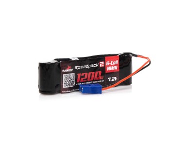 Dynamite SPEEDPACK2 7.2V 1200mAh 6S NiMH, LONG: MINIS