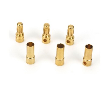 Dynamite Gold Bullet Connector Set, 3.5mm (3)