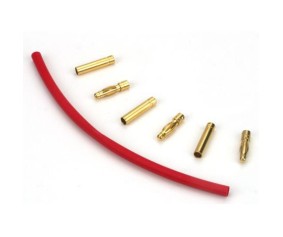 Dynamite Gold Bullet Connector Set, 4mm (3)