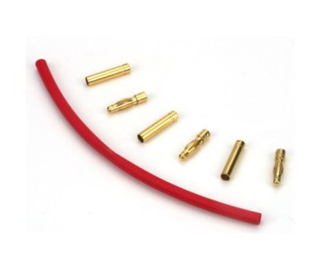 Dynamite Gold Bullet Connector Set, 4mm (3)