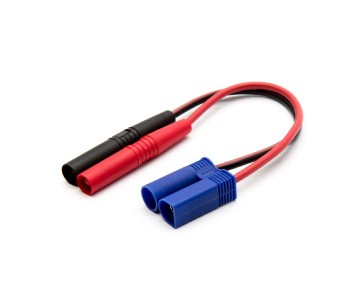 Dynamite Insulated Charge Adapter: Banana to EC5 Device