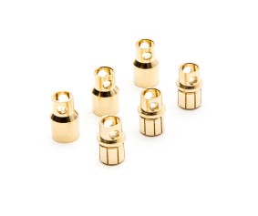 Dynamite Gold Bullet Connector Set, 8.0mm (3)