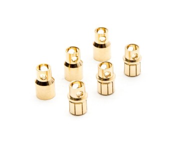 Dynamite Gold Bullet Connector Set, 8.0mm (3)