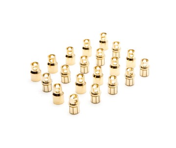 Dynamite Gold Bullet Connector Set, 8.0mm (10)