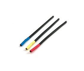 Dynamite BL Motor WireSet, 4mm BulletConn,Female,Bl/Yel/Org