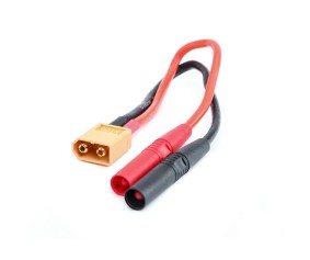 Dynamite Insulated Charge Adapter: Banana to XT60 Male Dynamite Insulated Charge Adapter: Banana to XT60 Male