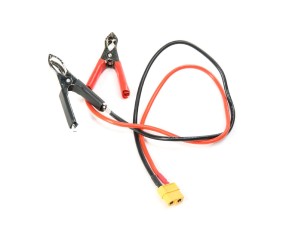 Dynamite DC Pwr Cord: Alligator-XT60 Female/BATT Dynamite DC Pwr Cord: Alligator-XT60 Female/BATT