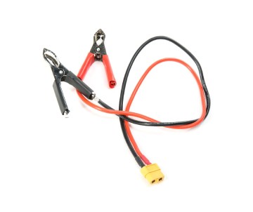 Dynamite DC Pwr Cord: Alligator-XT60 Female/BATT
