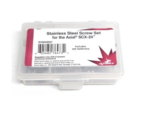 Dynamite Stainless Steel Screw Set: Axial SCX24