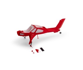 E-Flite Fuselage with Accessories: Micro DRACO 800mm