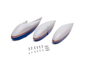 E-Flite Wheel Pants: Cherokee 1.3m Blue