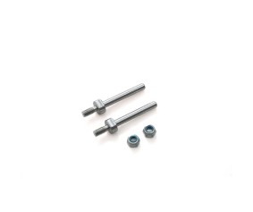E-Flite Wheel Axles 4mm; Extra 330 SC 1.3m