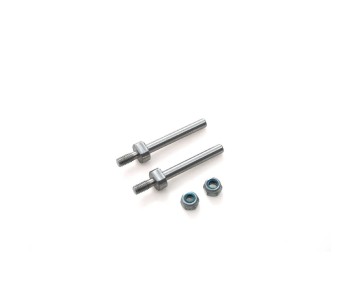 E-Flite Wheel Axles 4mm; Extra 330 SC 1.3m
