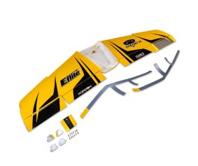 E-Flite Wing Set w/hardware, LED; Habu 80