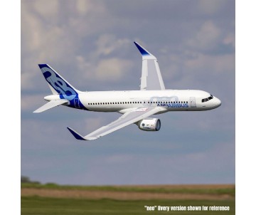 E-Flite Airbus A320neo 1.5m Airliner Twin 64mm EDF BNF Basic with AS3X+ and SAFE Select (White) E-Flite Airbus A320neo 1.5m Airliner Twin 64mm EDF BNF Basic with AS3X+ and SAFE Select (White)