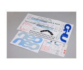 E-Flite Decal Set: Airbus A320neo 1.5m Airliner 64mm EDF Jet