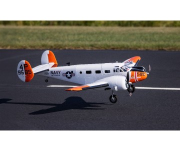 E-Flite Beechcraft D18/RC-45J 1.5m BNF-Basic with AS3X+ an