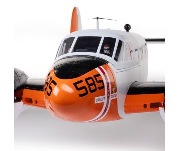E-Flite Beechcraft D18/RC-45J 1.5m BNF-Basic with AS3X+ an