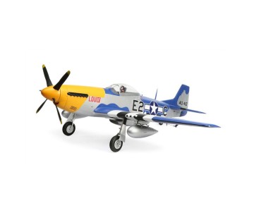 E-Flite P-51D Mustang 1.5m BNF Basic Battery Combo