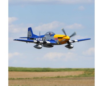 E-Flite P-51D Mustang 1.5m BNF Basic Battery Combo