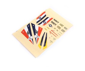 E-Flite Decal Set: F-14 Tomcat 40mm Twin
