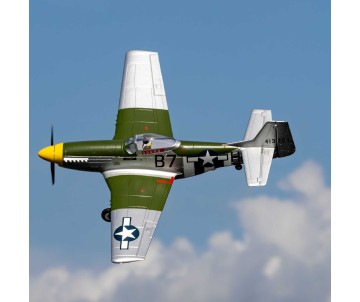 E-Flite P-51D Mustang 1.0M BNF Basic with AS3X and SAFE Select