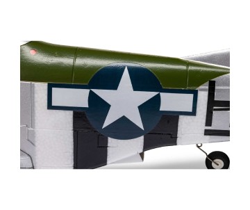 E-Flite P-51D Mustang 1.0M BNF Basic with AS3X and SAFE Select