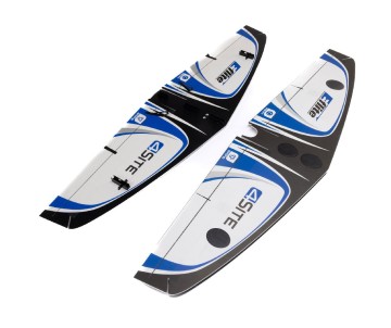 E-Flite Top and Bottom Wing Set: 4-Site 3D FF (Flat Foamy) 800mm 