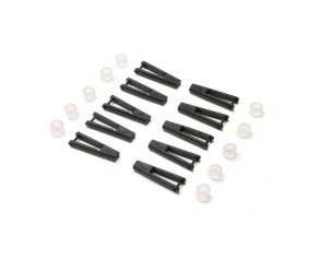 E-Flite Clevis Set: 4-Site/Eratix 3D FF (Flat Foamy)