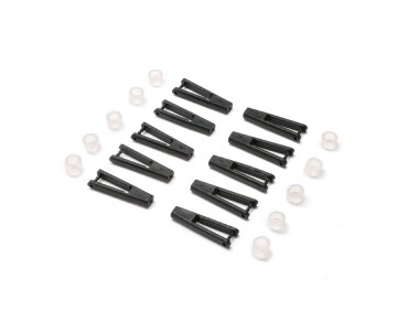 E-Flite Clevis Set: 4-Site/Eratix 3D FF (Flat Foamy)