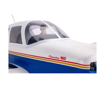 E-Flite Cherokee 1.3M Blue BNF Basic AS3X and SAFE Select