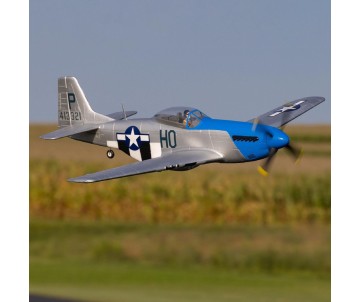 E-Flite P-51D Mustang 1.2m with Smart BNF Basic-
