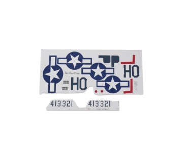 E-Flite Decal Sheet: P-51D 1.2m