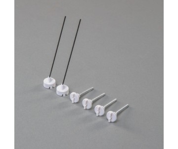 E-Flite Wing Thumb Screws w/Antennas: Carbon-Z Cub SS 2m