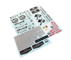 E-Flite Decal Sheet: Draco 2.0m