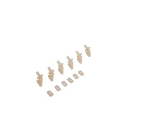 E-Flite Control Horn Set: Ultra Stick 1.1m