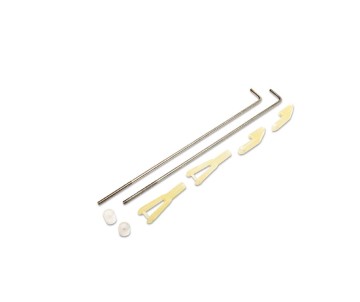 E-Flite Flap Conversion Pushrod/Horn Set: Ultra Stick 1.1m