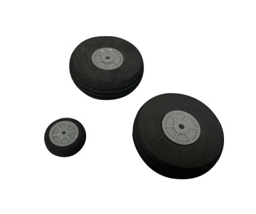 E-Flite Wheels (2) 54mm (1) 25mm: Commander mPd 1.4m