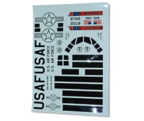 E-Flite Decal Sheet: EC-1500 Twin 1.5m