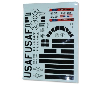 E-Flite Decal Sheet: EC-1500 Twin 1.5m