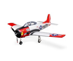 E-Flite T-28 Trojan 1.2m with Smart BNF Basic-