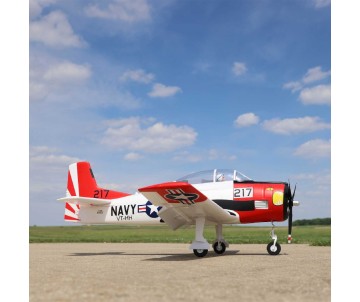E-Flite T-28 Trojan 1.2m with Smart BNF Basic-