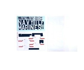 E-Flite Decal Sheet F4U-4 Corsair 1.2m-