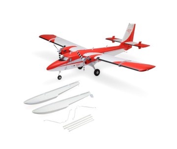 E-Flite DHC-6 Twin Otter 1.4m BNF Basic with AS3X+ and SAFE Select with Floats